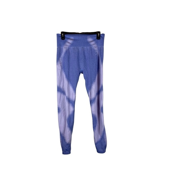 Gymshark Blue Seamless Leggings – High-Waisted, Size XXL - Picture 2 of 5